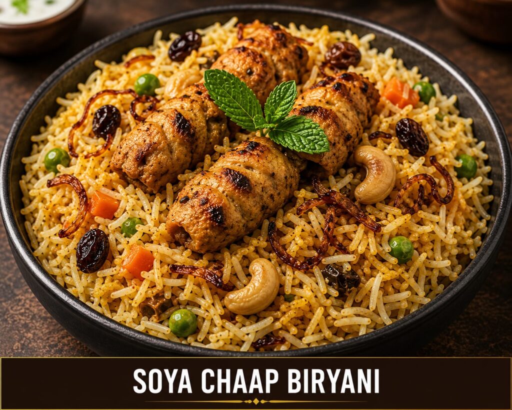 soya-chaap-biriyani